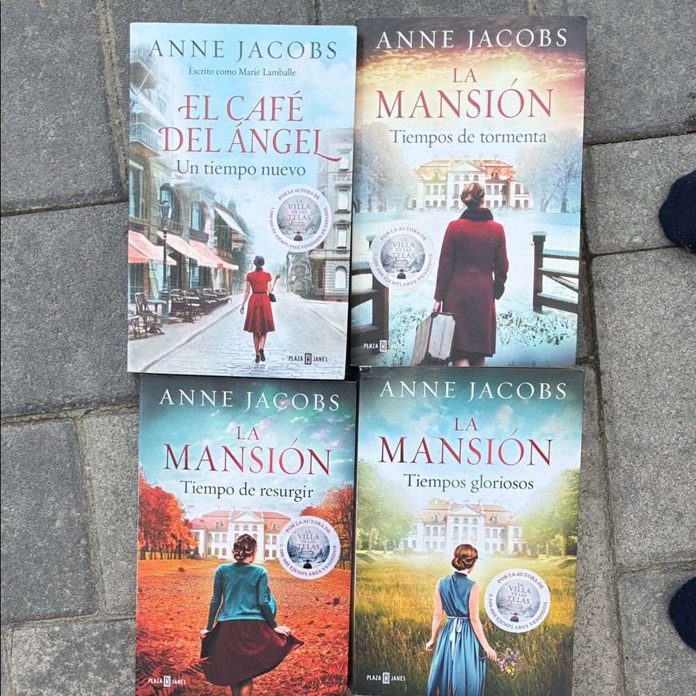 Set of 5 books!  Anne Jacobs Book Set - Spanish Edition